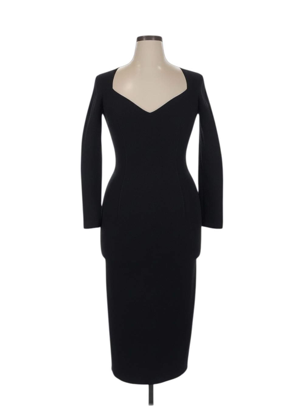 Archival Lanvin by Alber Elbaz Été 2014 Sweetheart Midi Dress, FR 42 US 8 / 10